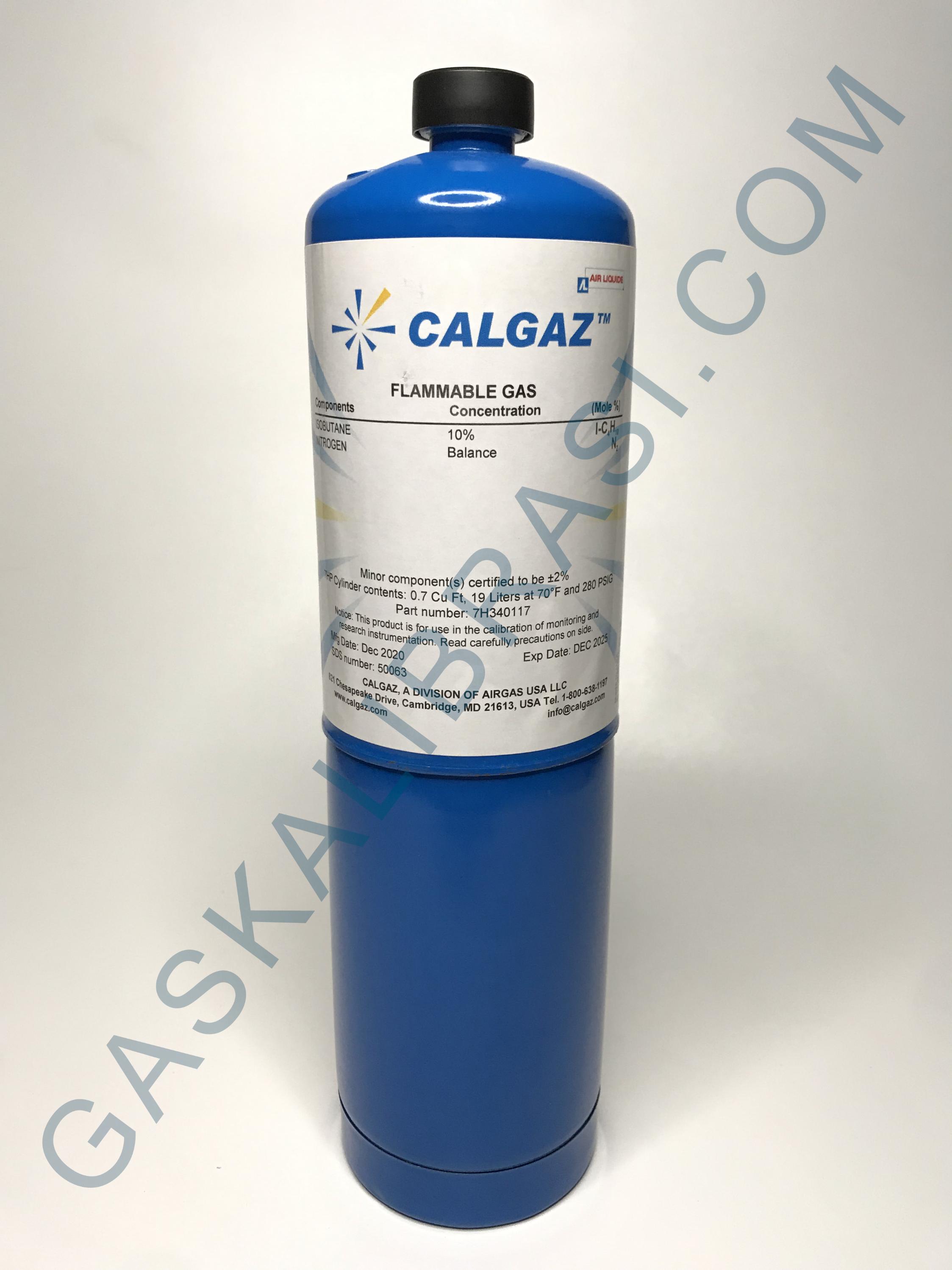 Gaskalibrasi - GAS KALIBRASI / SPAN GAS CALGAZ (SINGLE GAS) 19 LITERS